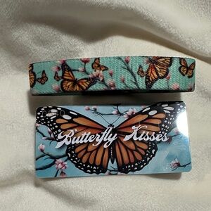 Zox “Butterfly Kisses” Monarch Elastic Wristband - Medium - New